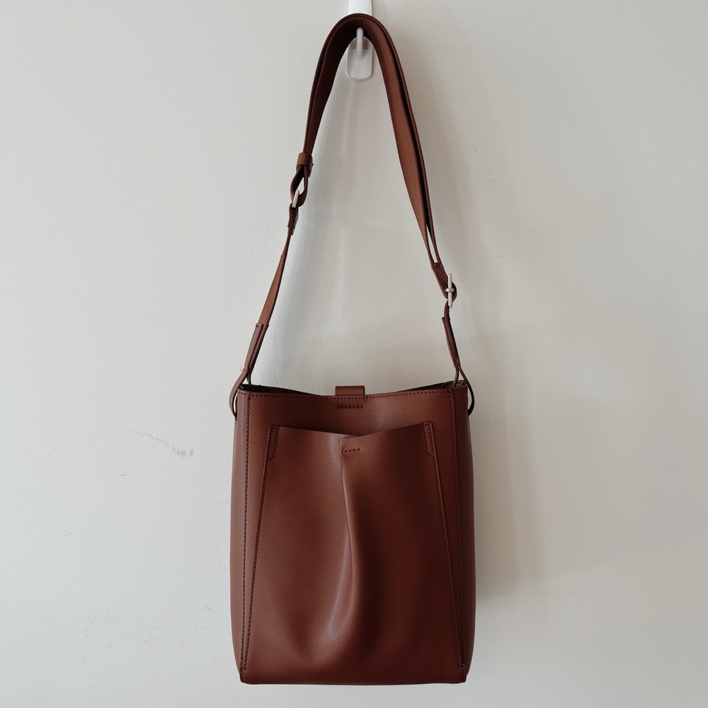 Everlane The Mini Studio Bag Mahogany